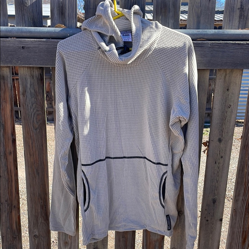 NEW Melanzana Men’s M microgrid hoodie V2 Fog